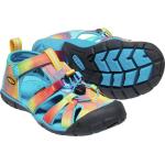 Sandály Keen SEACAMP II CNX YOUTH vivid blue/original tie dye