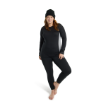 Termoprádlo Burton Women'sidweight X Base Layer Crewneck True Black