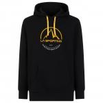 Mikina La Sportiva Logo Hoody BLACK