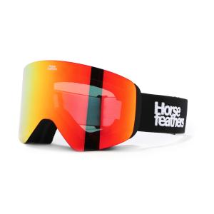 Brýle Horsefeathers COLT GOGGLES black/mirror red