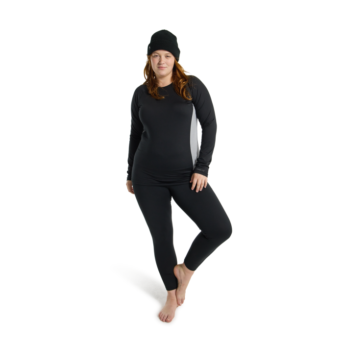 Termoprádlo Burton Women'sidweight X Base Layer Crewneck True Black