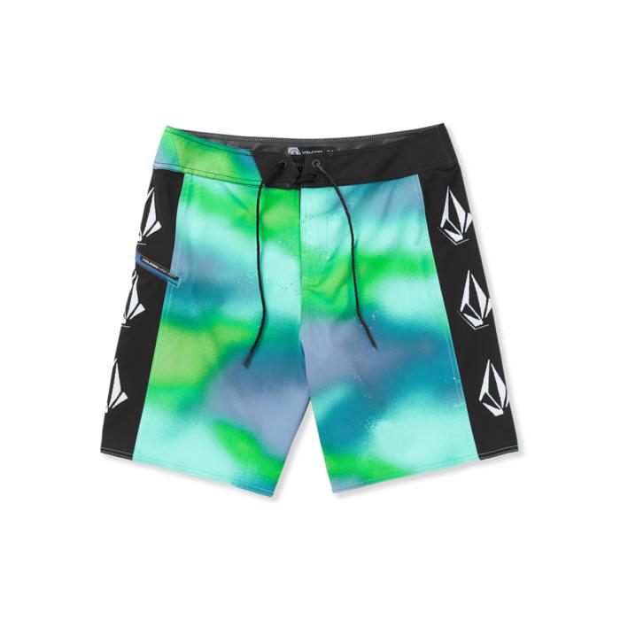 Plavky Volcom Lido Iconic Mod 19 Electric Green